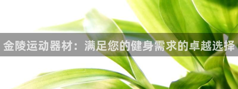 意昂体育3联系电话：金陵运动器材：满足您的健身需求的
