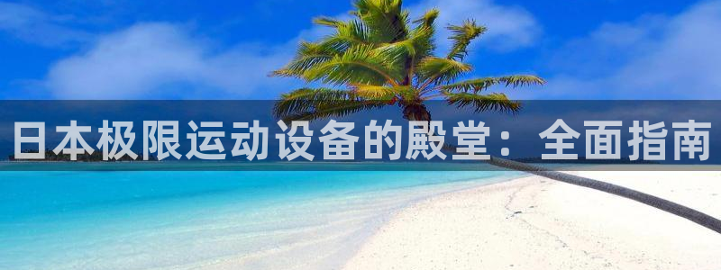 意昂3集团：日本极限运动设备的殿堂：全面指南