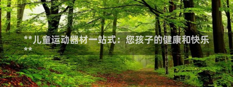 意昂体育3平台注册要钱吗安全吗：**儿童运动器材一站