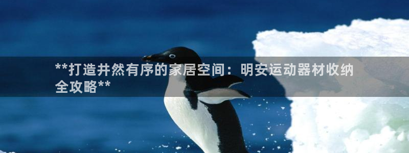 意昂3娱乐是那个系列的台子：**打造井然有序的家居空