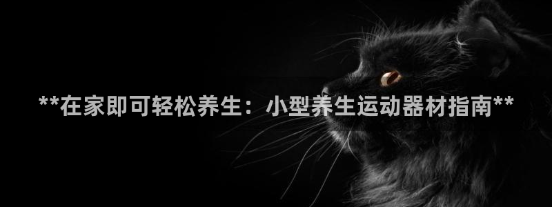 意昂体育3：**在家即可轻松养生：小型养生运动器材指
