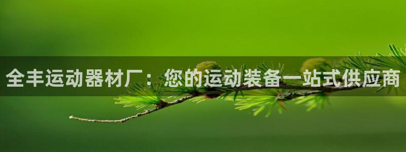 意昂体育3平台是正规平台吗安全吗：全丰运动器材厂：您
