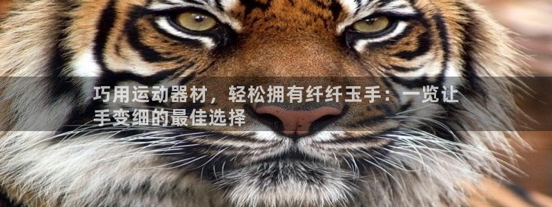意昂体育3：巧用运动器材，轻松拥有纤纤玉手：一览让
