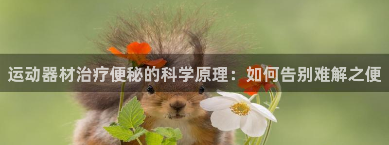 意昂体育3娱乐：运动器材治疗便秘的科学原理：如何告别