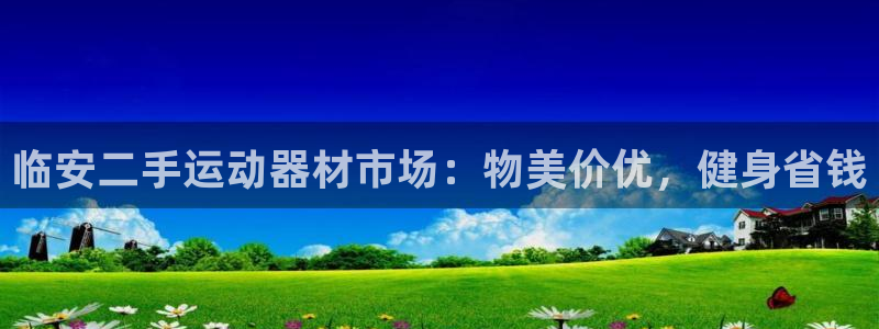 意昂体育3：临安二手运动器材市场：物美价优，健身省钱