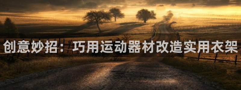 意昂3娱乐下载：创意妙招：巧用运动器材改造实用衣架