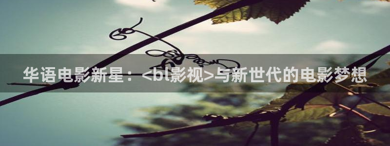 汤姆影视首页：华语电影新星：<bl影视>与新世代的电影梦想